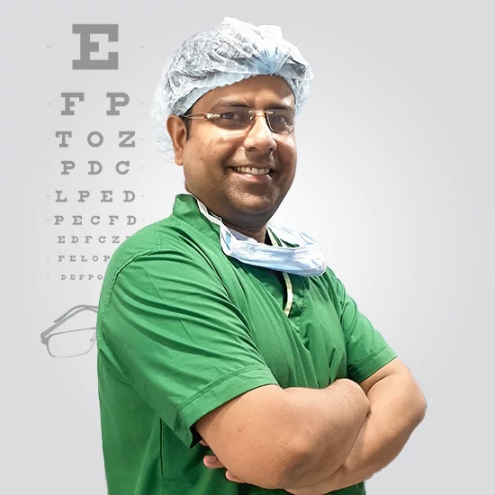 Dr. Rakesh Kumar, Cataract Surgeon at Sanjeev Netralaya.
